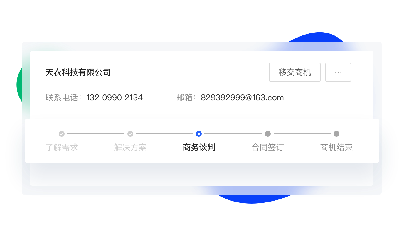 万泰商机管理-商机阶段管理